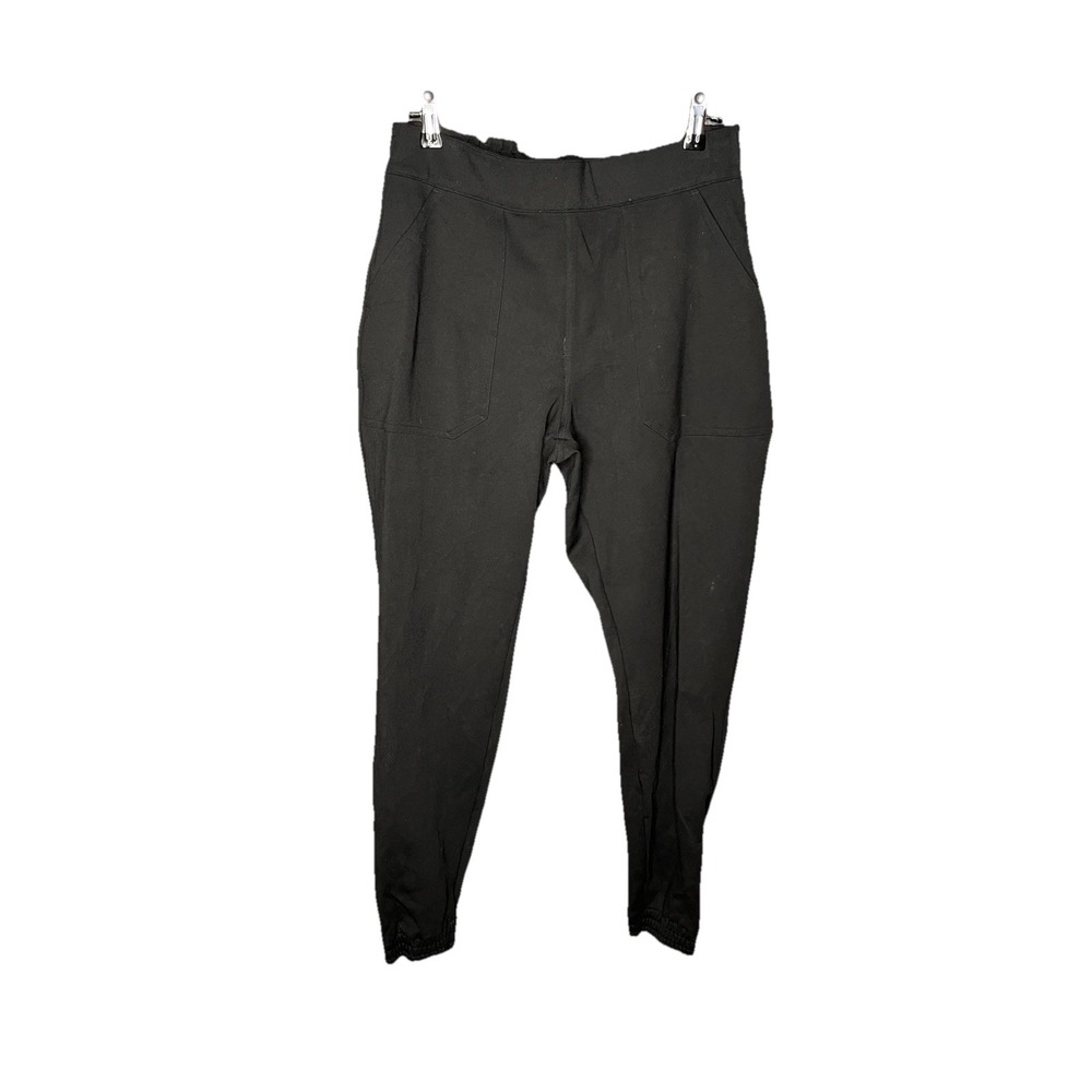 Spanx Pants Womens Large Black The Perfect‎ Pant Ankle Joggers Stretch